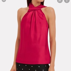 Red intermix halter top